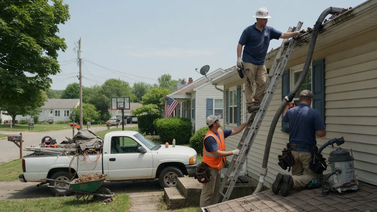 Gutter Installation in Howe, OK near me